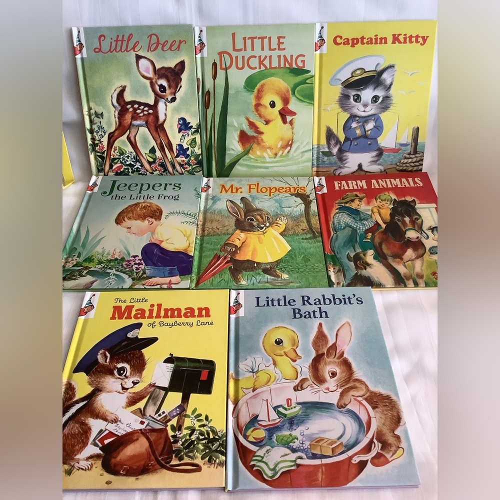 Elf New Reprint of Vintage Storybook - 8 Animal Stories - New in Slip Case